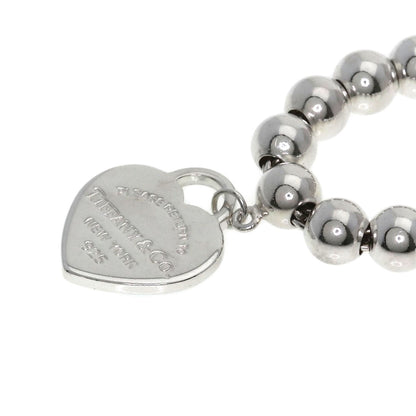 TIFFANY&Co. Return to Mini Heart Enamel Beads Bracelet Silver Ladies [Used]
