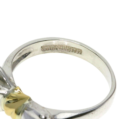 TIFFANY&Co. ribbon Ring Silver 18K Yellow GoldLadies [Used]