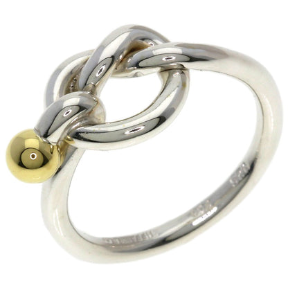 TIFFANY&Co. Love knot Ring Silver 18K Yellow GoldLadies [Used]