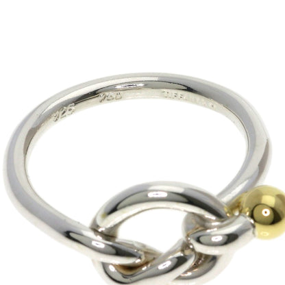 TIFFANY&Co. Love knot Ring Silver 18K Yellow GoldLadies [Used]