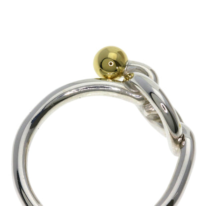 TIFFANY&Co. Love knot Ring Silver 18K Yellow GoldLadies [Used]