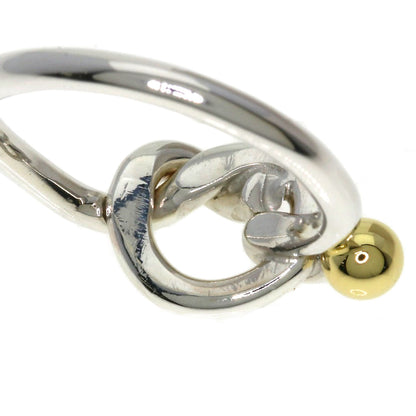 TIFFANY&Co. Love knot Ring Silver 18K Yellow GoldLadies [Used]