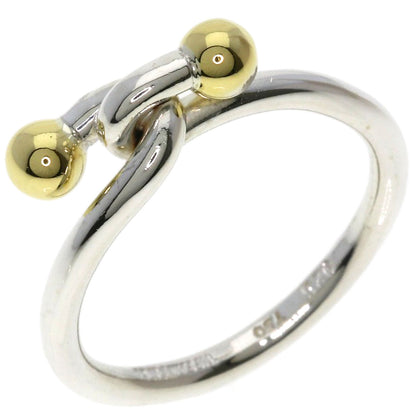 TIFFANY&Co. Double hook Ring Silver 18K Yellow GoldLadies [Used]