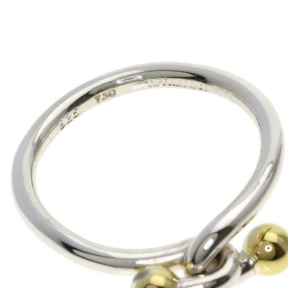 TIFFANY&Co. Double hook Ring Silver 18K Yellow GoldLadies [Used]