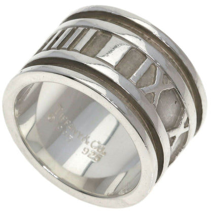 TIFFANY&Co. Atlas wide Ring Silver Ladies [Used]