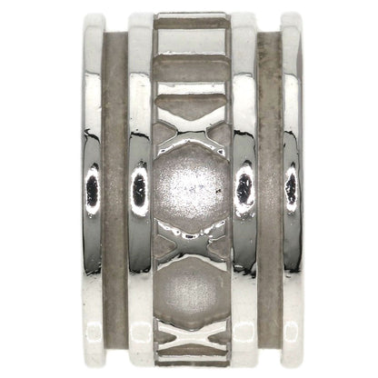 TIFFANY&Co. Atlas wide Ring Silver Ladies [Used]