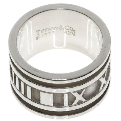 TIFFANY&Co. Atlas wide Ring Silver Ladies [Used]