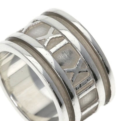 TIFFANY&Co. Atlas wide Ring Silver Ladies [Used]