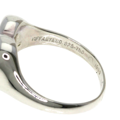 TIFFANY&Co. Heart ribbon Ring Silver 18K Yellow GoldLadies [Used]