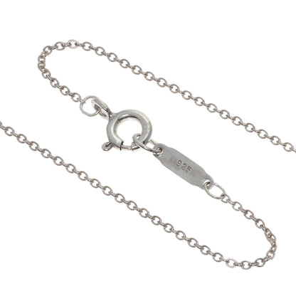 TIFFANY&Co. Love logo Necklace Silver Ladies [Used]
