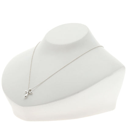 TIFFANY&Co. Small cross Necklace Silver Ladies [Used]