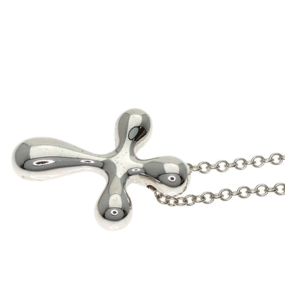 TIFFANY&Co. Small cross Necklace Silver Ladies [Used]