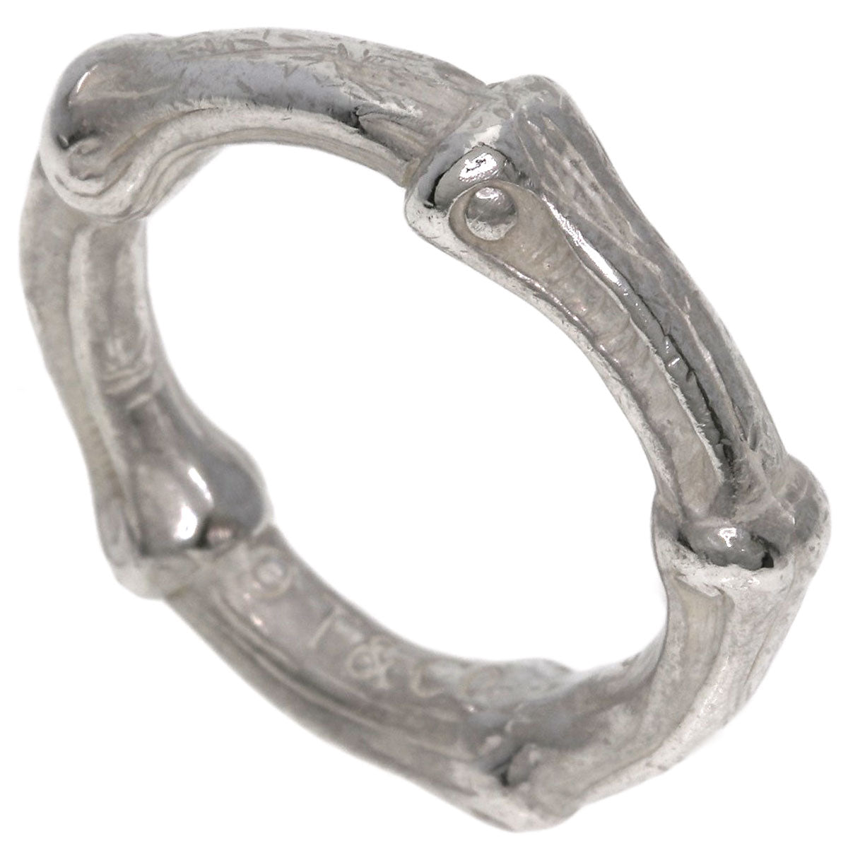 TIFFANY&Co. Bamboo Ring Silver Ladies [Used]