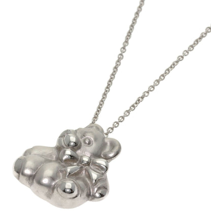 TIFFANY&Co. Teddy bear Necklace Silver Ladies [Used]