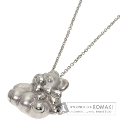 TIFFANY&Co. Teddy bear Necklace Silver Ladies [Used]