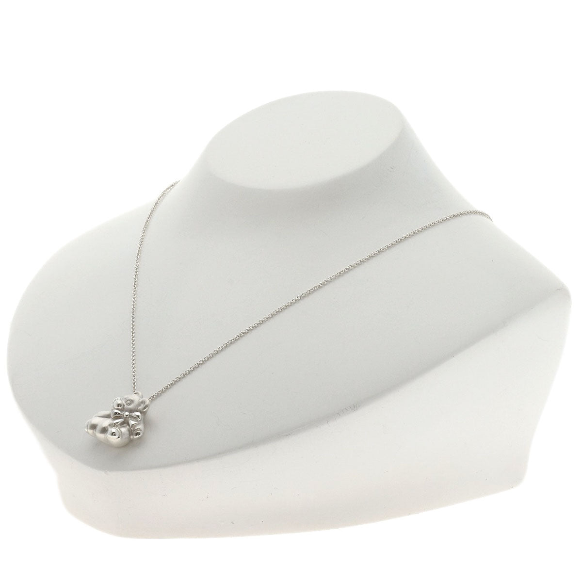 TIFFANY&Co. Teddy bear Necklace Silver Ladies [Used]