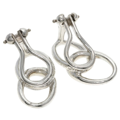 TIFFANY&Co. Double loop Earring Silver Ladies [Used]