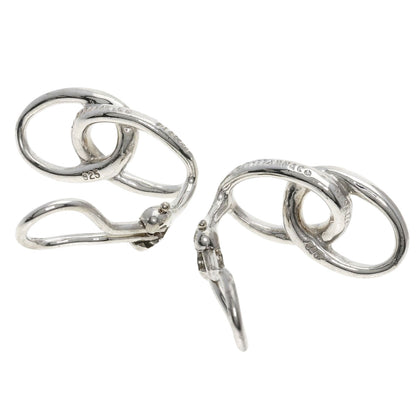 TIFFANY&Co. Double loop Earring Silver Ladies [Used]