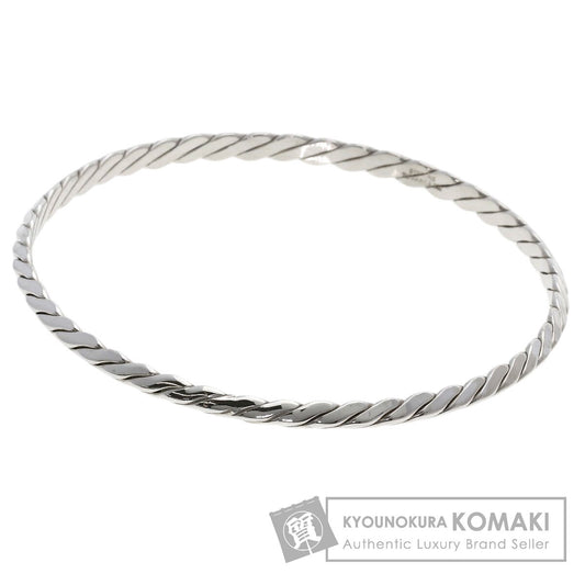 TIFFANY&Co. Twist bangle Bracelet Silver Ladies [Used]