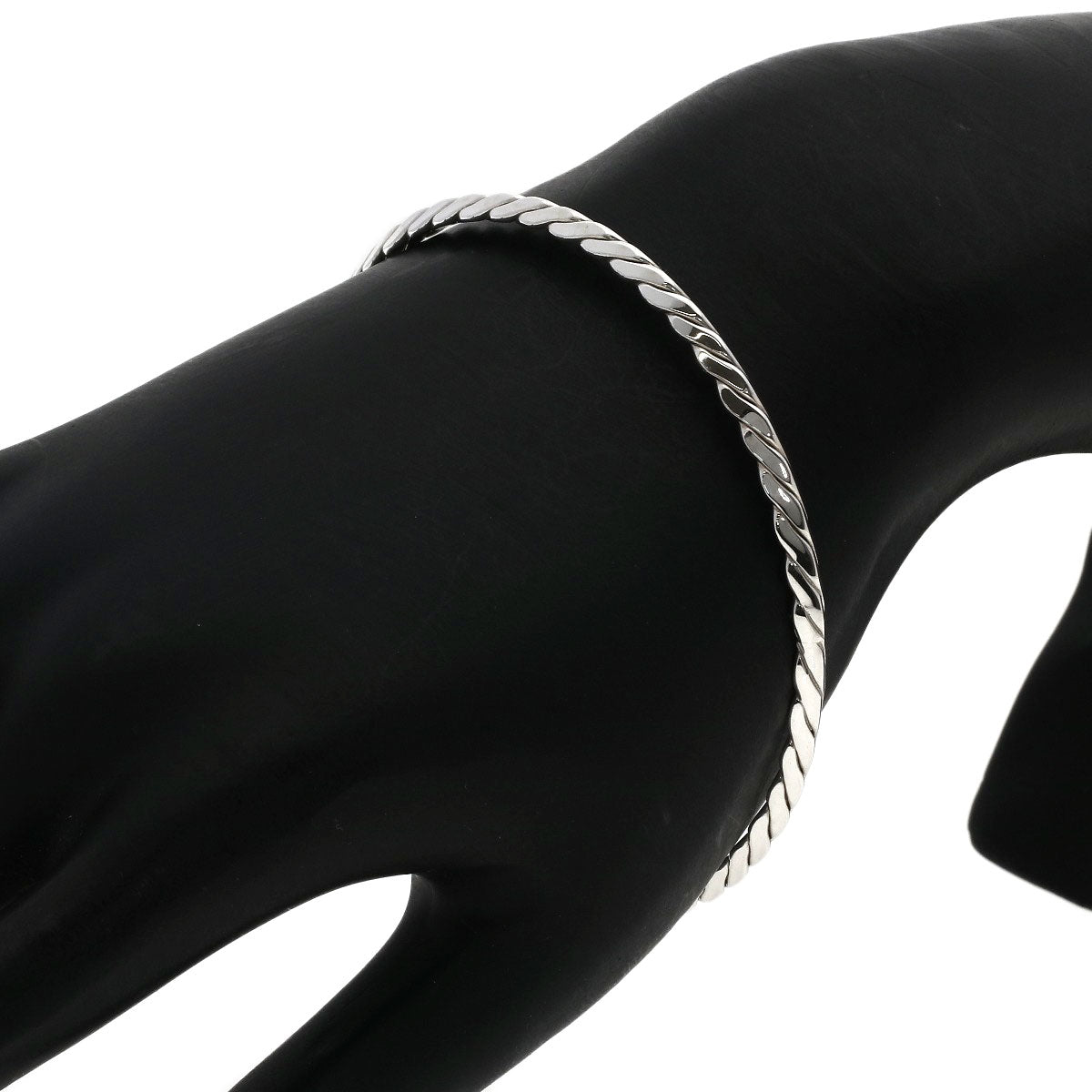 TIFFANY&Co. Twist bangle Bracelet Silver Ladies [Used]