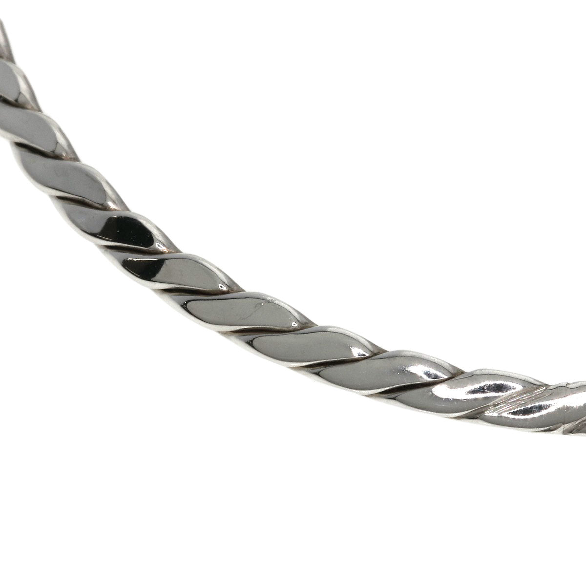 TIFFANY&Co. Twist bangle Bracelet Silver Ladies [Used]