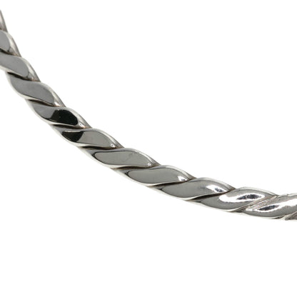 TIFFANY&Co. Twist bangle Bracelet Silver Ladies [Used]
