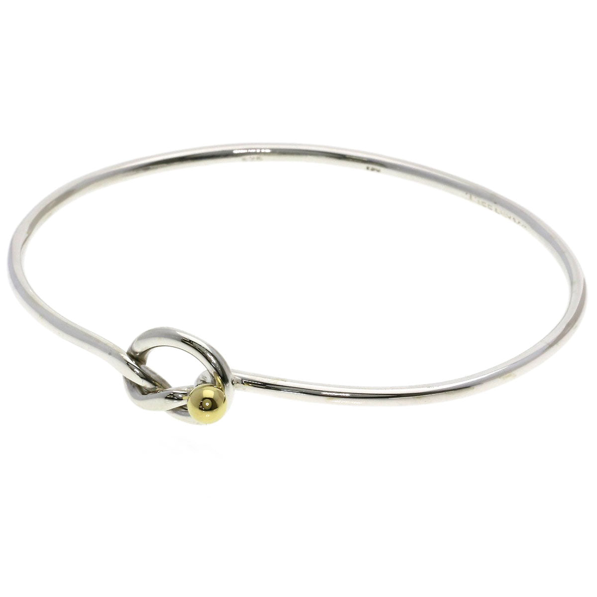 TIFFANY&Co. Love knot Bracelet Silver 18K Yellow GoldLadies [Used]