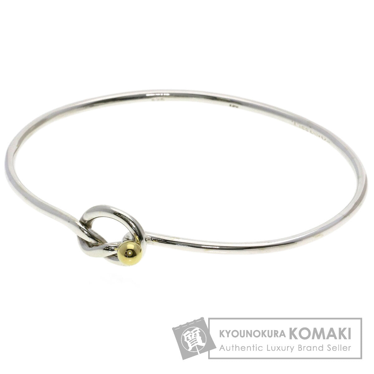 TIFFANY&Co. Love knot Bracelet Silver 18K Yellow GoldLadies [Used]