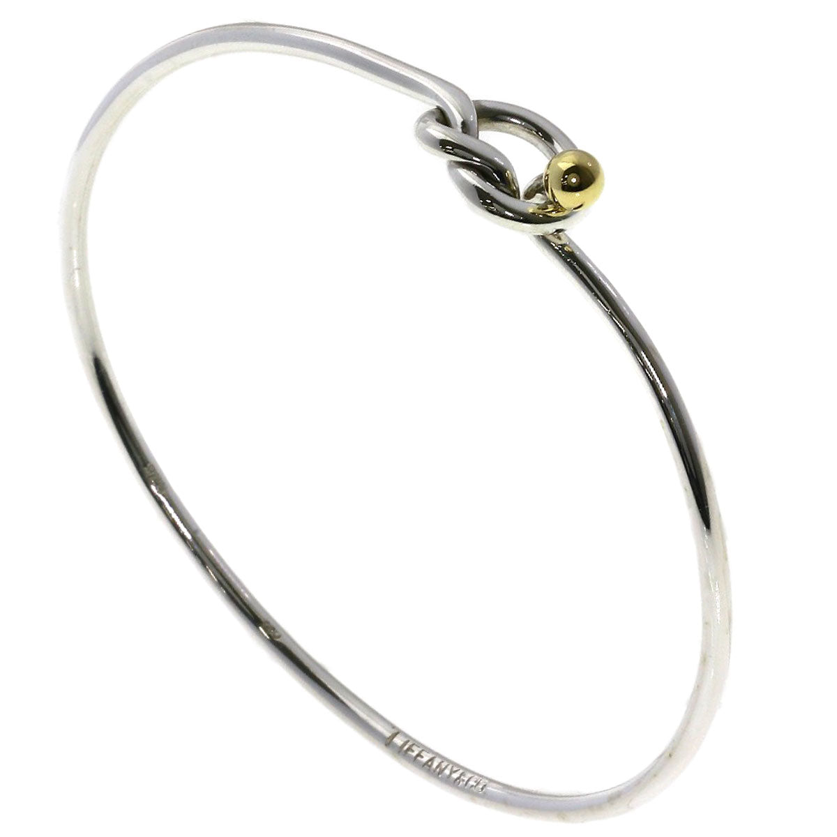 TIFFANY&Co. Love knot Bracelet Silver 18K Yellow GoldLadies [Used]