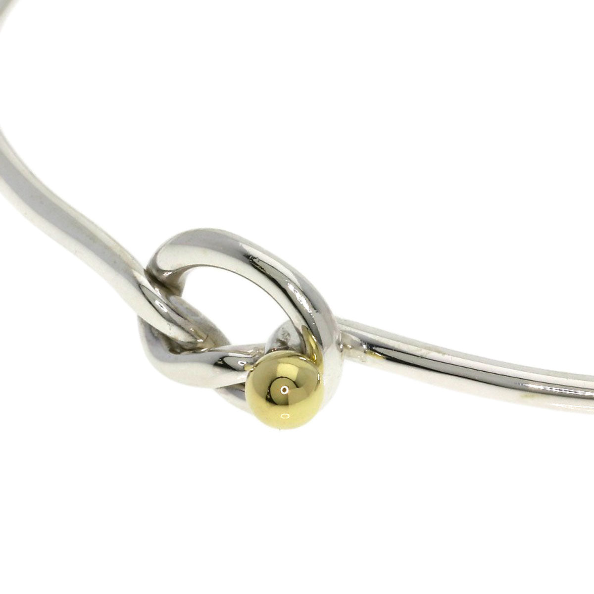 TIFFANY&Co. Love knot Bracelet Silver 18K Yellow GoldLadies [Used]