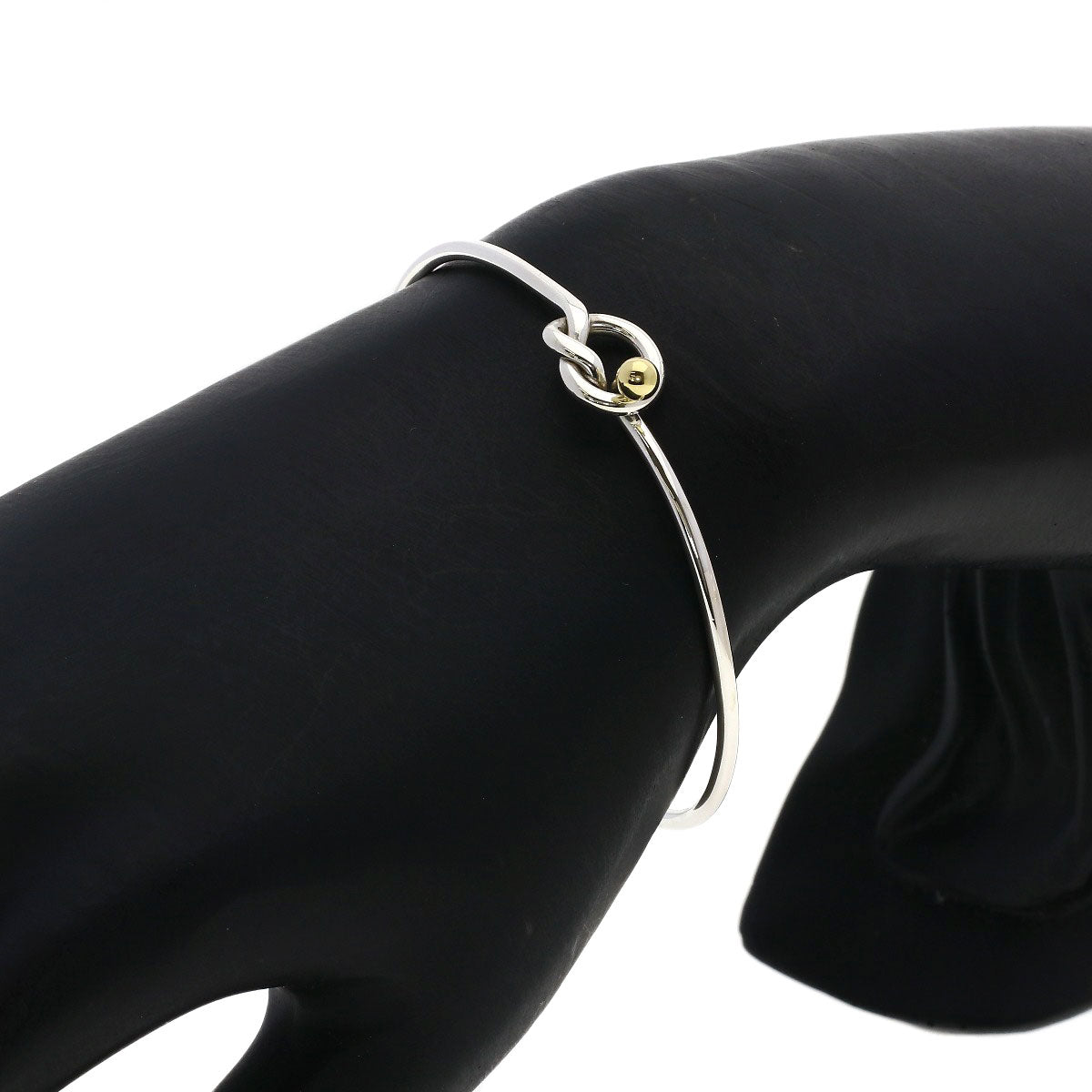 TIFFANY&Co. Love knot Bracelet Silver 18K Yellow GoldLadies [Used]