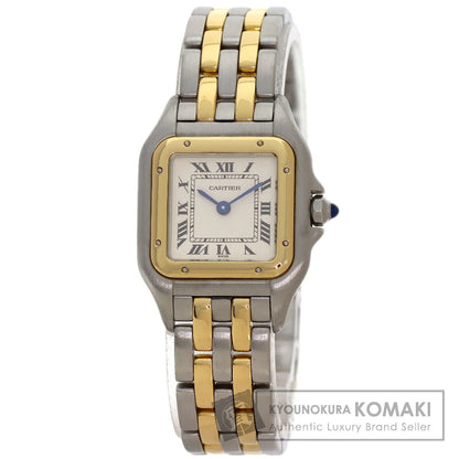 CARTIER PANTHERE SM 2 Row Watches 84083242 Stainless Steel/SSxK18YG Ladies