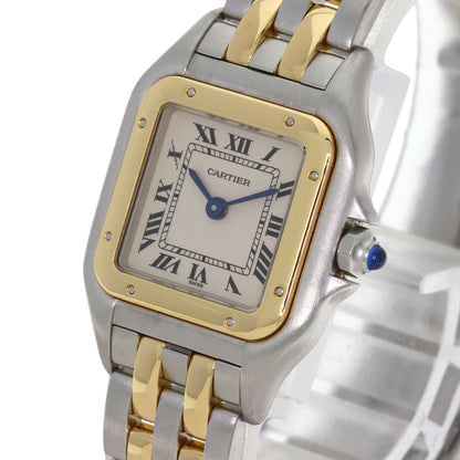 CARTIER PANTHERE SM 2 Row Watches 84083242 Stainless Steel/SSxK18YG Ladies