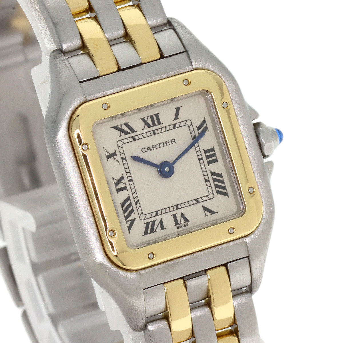 CARTIER PANTHERE SM 2 Row Watches 84083242 Stainless Steel/SSxK18YG Ladies