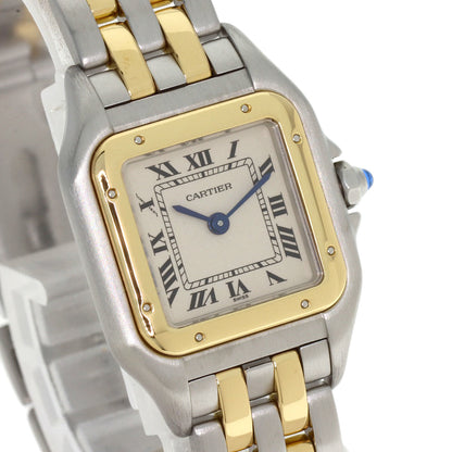 CARTIER PANTHERE SM 2 Row Watches 84083242 Stainless Steel/SSxK18YG Ladies
