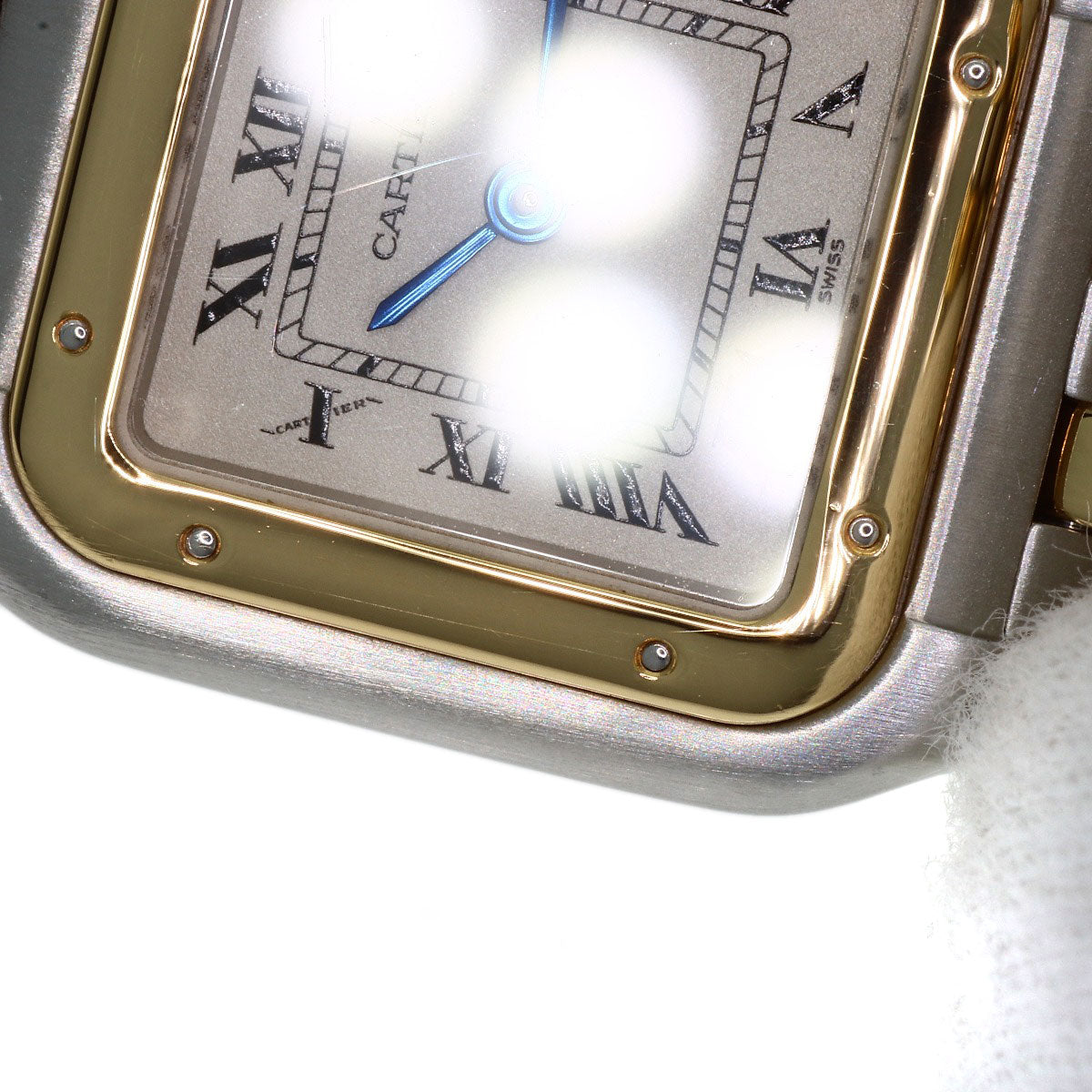 CARTIER PANTHERE SM 2 Row Watches 84083242 Stainless Steel/SSxK18YG Ladies