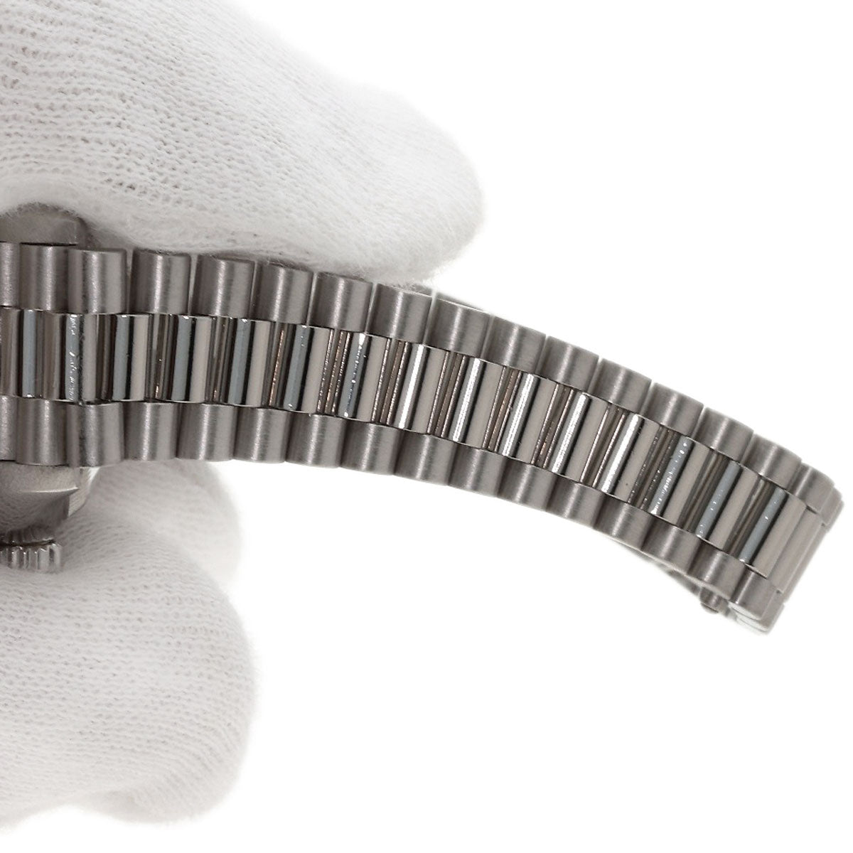ROLEX DATEJUST 10P Diamond Watches 69136G Platinum/PT Ladies
