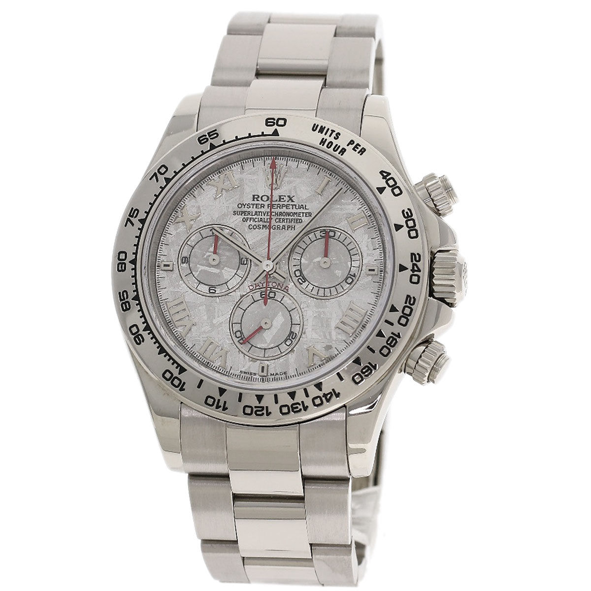 ROLEX Cosmograph Daytona Meteolite Watches 116509 K18 White Gold/K18 White Gold mens