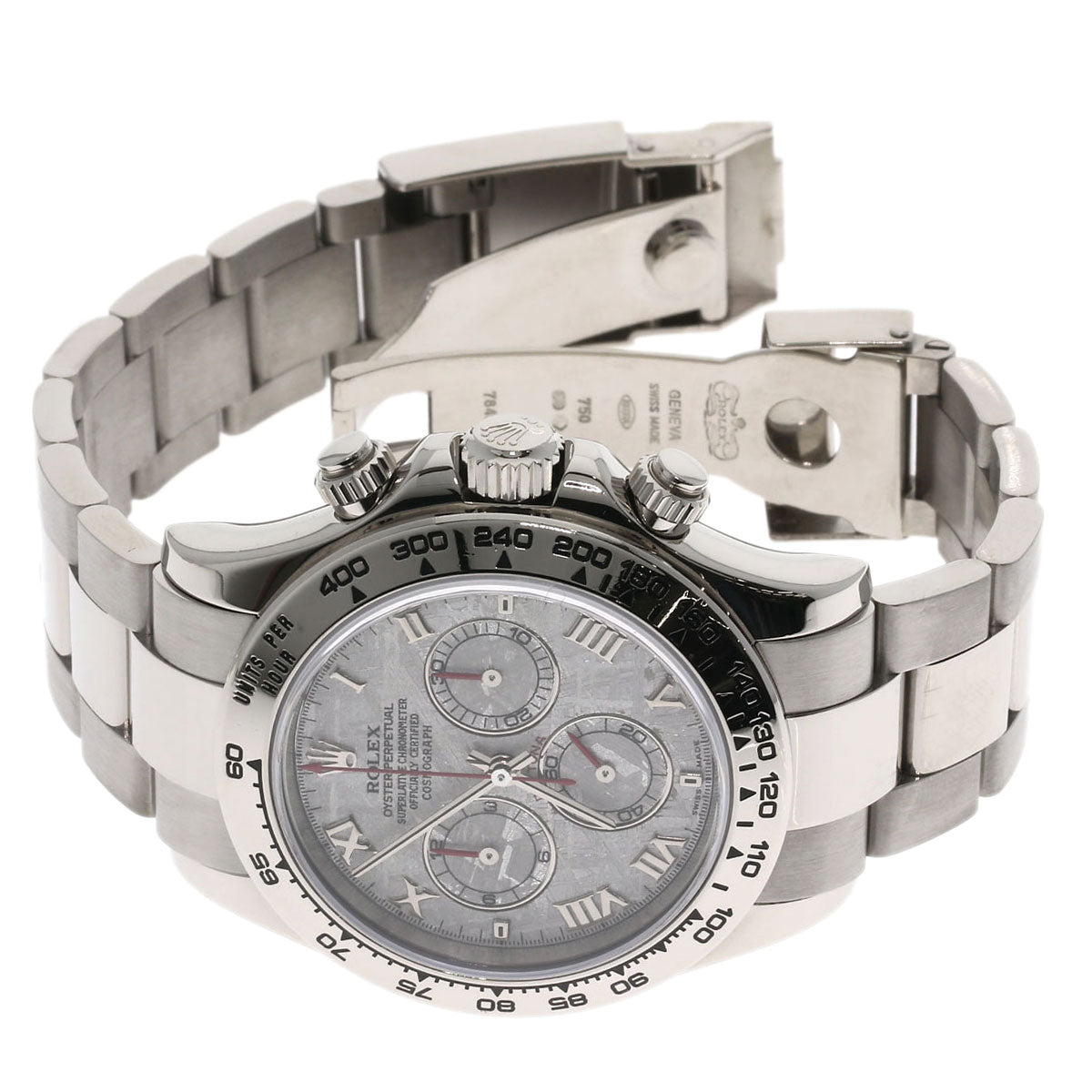 ROLEX Cosmograph Daytona Meteolite Watches 116509 K18 White Gold/K18 White Gold mens