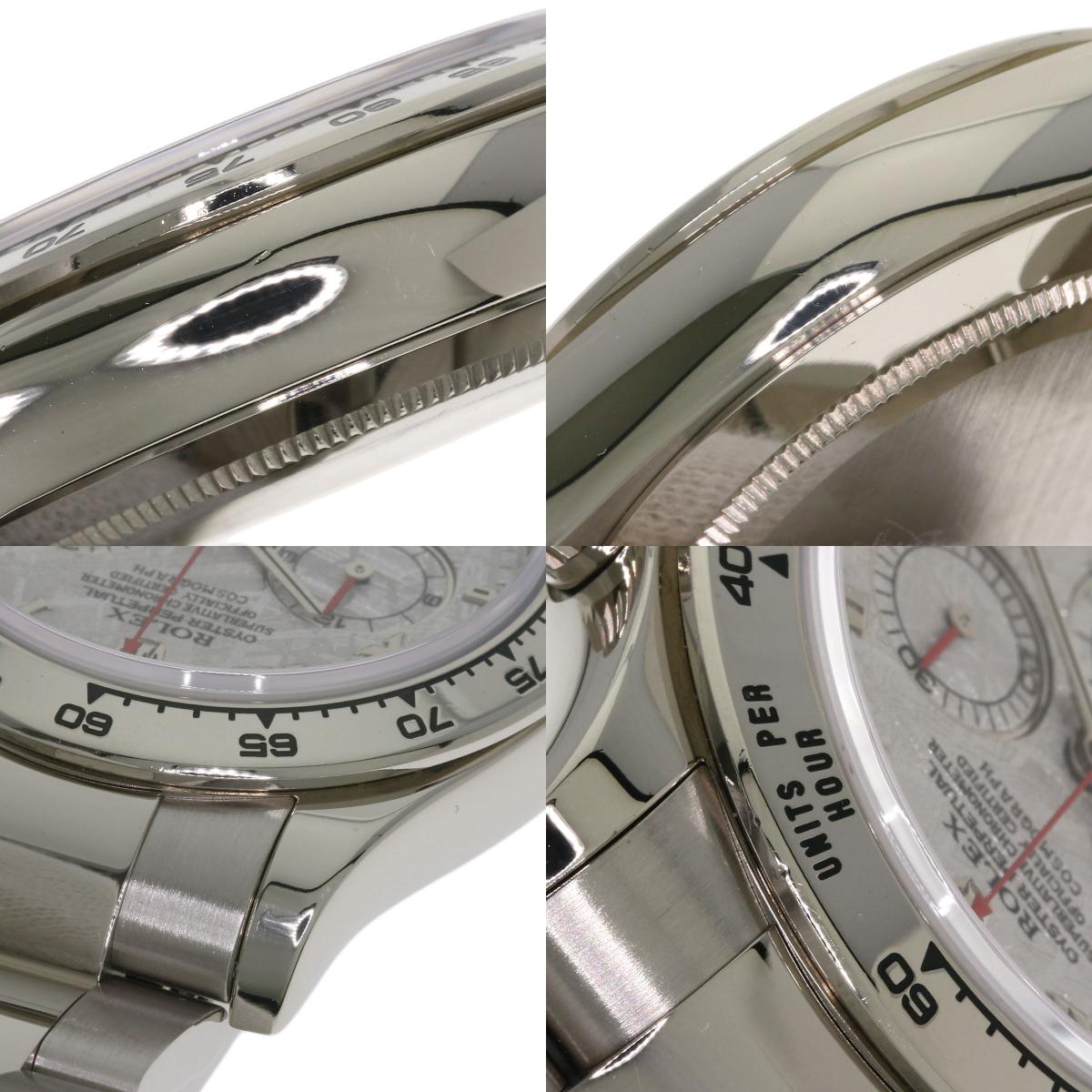 ROLEX Cosmograph Daytona Meteolite Watches 116509 K18 White Gold/K18 White Gold mens