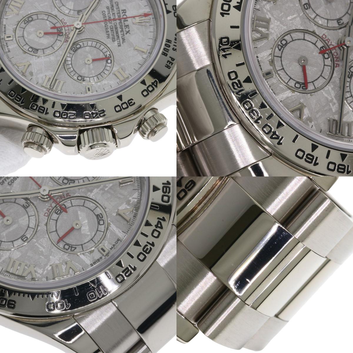 ROLEX Cosmograph Daytona Meteolite Watches 116509 K18 White Gold/K18 White Gold mens
