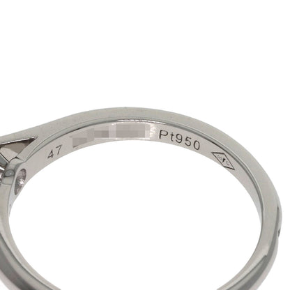 CARTIER Solitaire Diamond Ring Platinum PT950 Ladies [Used]