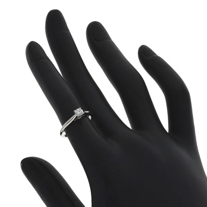 CARTIER Solitaire Diamond Ring Platinum PT950 Ladies [Used]