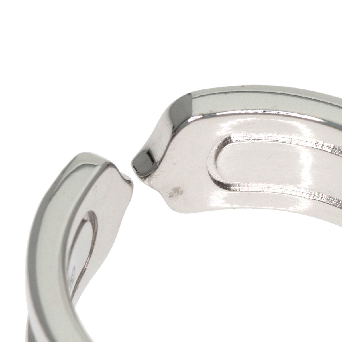 CARTIER C2 Diamond #49 Ring K18 White Gold Ladies [Used]