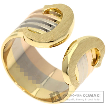 CARTIER 2C LM 3 Color #49 Ring K18 Yellow Gold K18 White GoldLadies [Used]