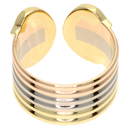 CARTIER 2C LM 3 Color #49 Ring K18 Yellow Gold K18 White GoldLadies [Used]