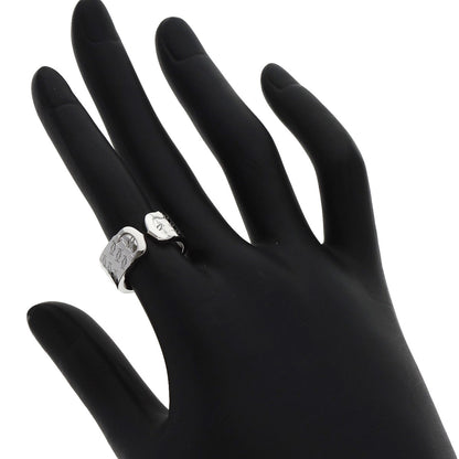 CARTIER 2C 2000 Christmas Limited #50 Ring K18 White Gold Ladies [Used]