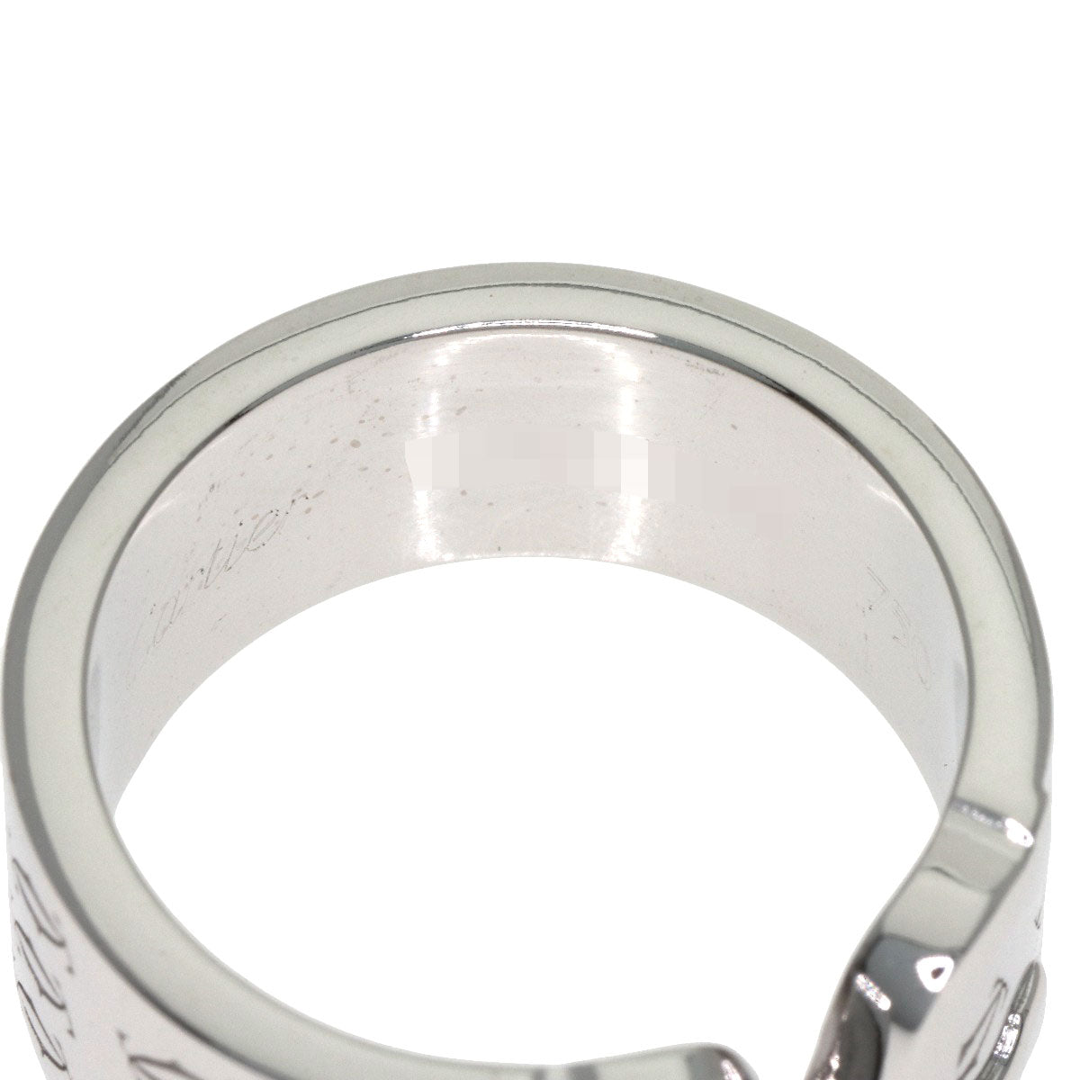 CARTIER 2C 2000 Christmas Limited #50 Ring K18 White Gold Ladies [Used]