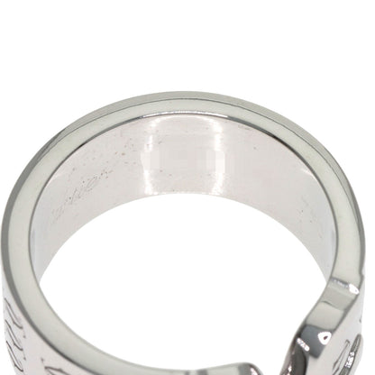 CARTIER 2C 2000 Christmas Limited #50 Ring K18 White Gold Ladies [Used]