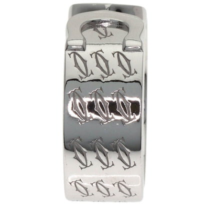 CARTIER C2 Ring, 2000 Christmas Limited Edition #50 Ring K18 White Gold Ladies [Used]